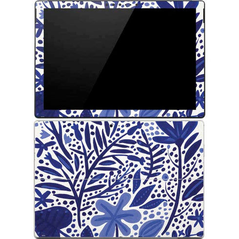 Cat Coq Blue Garden Surface Pro 4 Skin